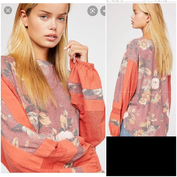 Free People Flower Patch Termal Top - Picture 2 of 8